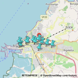 Mappa Via Ignazio Lampiasi, 91100 Casa Santa TP, Italia (1.51636)