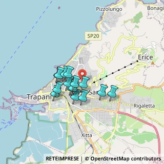 Mappa Via Ignazio Lampiasi, 91100 Casa Santa TP, Italia (1.33333)