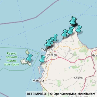 Mappa Via Tripoli, 91100 Trapani TP, Italia (16.8185)