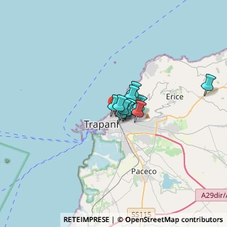 Mappa Via Tripoli, 91100 Trapani TP, Italia (1.79091)