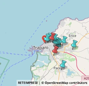 Mappa Via Antonino Fogazzaro, 91100 Trapani TP, Italia (2.65667)