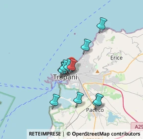 Mappa Via Antonino Fogazzaro, 91100 Trapani TP, Italia (3.05167)