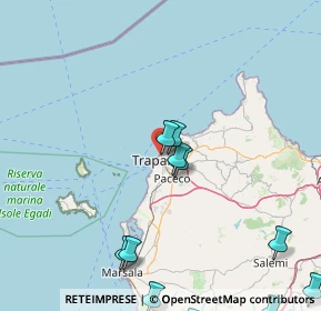 Mappa Via Venere, 91100 Trapani TP, Italia (32.418)