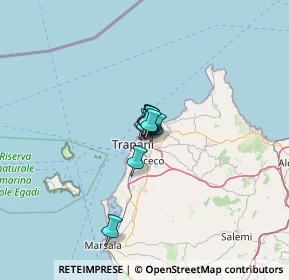 Mappa 91016 Trapani TP, Italia (20.57167)