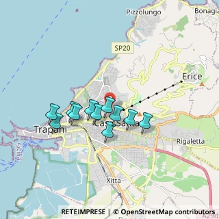 Mappa Via degli Elimi, 91100 Trapani TP, Italia (1.54909)