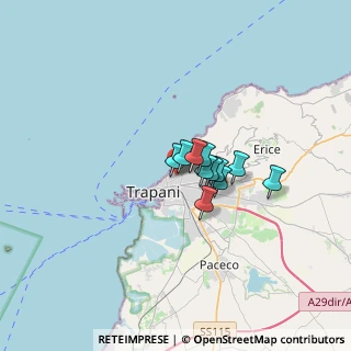 Mappa Via dell'Angelo, 91100 Trapani TP, Italia (1.97273)