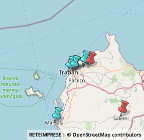 Mappa Via della Verbena, 91100 Trapani TP, Italia (21.54727)