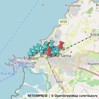 Mappa Via dell'Uva, 91100 Trapani TP, Italia (1.01364)