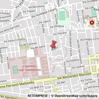 Mappa Via Convento San Francesco di Paola, 74, 91100 Trapani, Trapani (Sicilia)