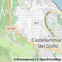 Hartă Castellammare del Golfo