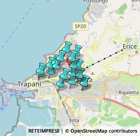 Mappa 91100 Casa Santa TP, Italia (1.1125)