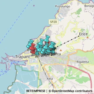 Mappa 91100 Casa Santa TP, Italia (1.0915)