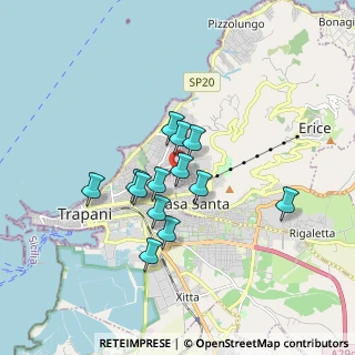Mappa 91100 Casa Santa TP, Italia (1.46231)