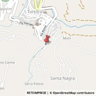 Mappa Via s. emerenziana 11, 98078 Tortorici, Messina (Sicilia)