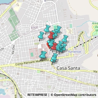 Mappa Erice, 91016 Casa Santa TP, Italia (0.2475)