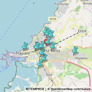Mappa Erice, 91016 Casa Santa TP, Italia (1.37538)