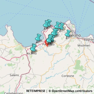 Mappa Contrada Galeazzo Sp. 2 Km 2, 90047 Partinico PA, Italia (10.11286)