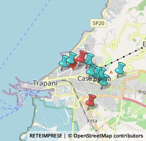 Mappa Via dei Glicini, 91100 Trapani TP, Italia (1.67909)