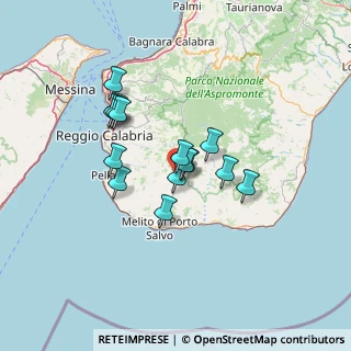 Mappa Via amusa, 89060 Bagaladi RC, Italia (11.62867)
