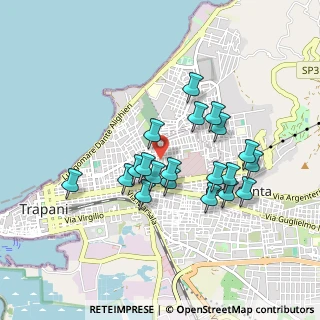 Mappa Via Del Salice, 91100 Trapani TP, Italia (0.878)