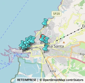 Mappa Via Del Salice, 91100 Trapani TP, Italia (1.57)