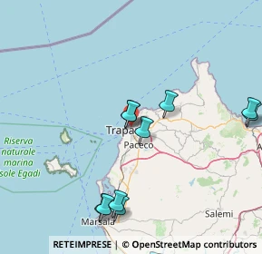 Mappa Via della Vite, 91100 Trapani TP, Italia (24.90143)