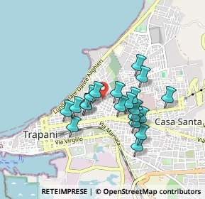 Mappa Vicolo Bontà, 91100 Trapani TP, Italia (0.781)