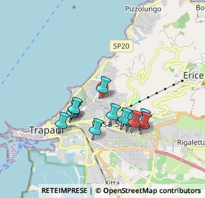 Mappa Via Giuseppe Cesarò, 91016 Casa Santa TP, Italia (1.66667)