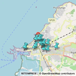 Mappa Via Lo Calio Salvatore, 91100 Trapani TP, Italia (1.45313)