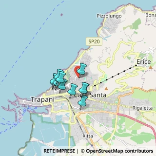 Mappa Via Trapani, 91016 Casa Santa TP, Italia (1.39)