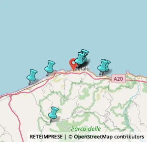 Mappa Via Campella, 90015 Cefalù PA, Italia (4.80636)