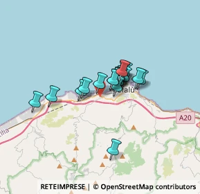 Mappa Via Campella, 90015 Cefalù PA, Italia (2.275)