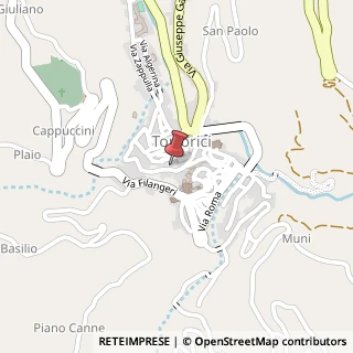 Mappa Via pizzuti, 98078 Tortorici, Messina (Sicilia)