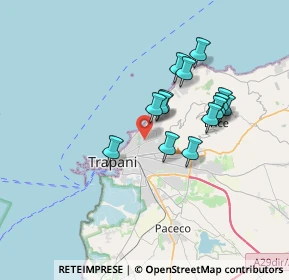 Mappa Via Frosinone, 91100 Trapani TP, Italia (3.22714)