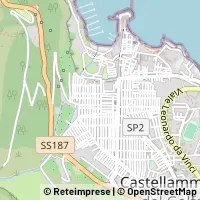 Kort Castellammare del Golfo