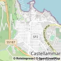 Hartă Castellammare del Golfo