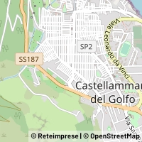 Kort Castellammare del Golfo