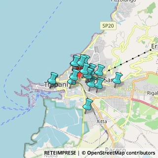 Mappa Via Trieste, 91100 Trapani TP, Italia (1.00647)
