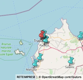 Mappa Via Trieste, 91100 Trapani TP, Italia (14.34)