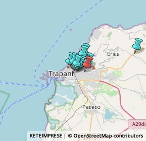 Mappa Via Trieste, 91100 Trapani TP, Italia (1.49909)