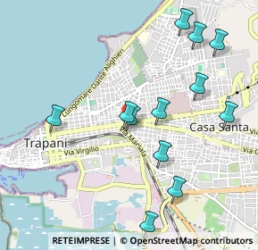 Mappa Via Trieste, 91100 Trapani TP, Italia (1.19417)