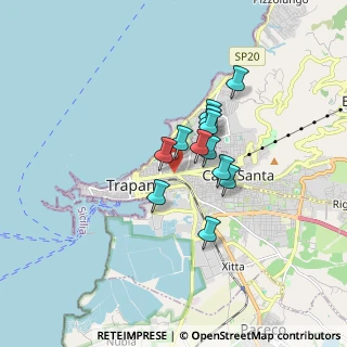 Mappa Via Antonio Roasi, 91100 Trapani TP, Italia (1.2625)