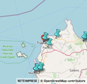 Mappa Via Scudaniglio, 91100 Trapani TP, Italia (24.83571)