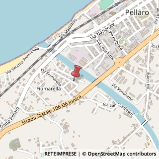 Mappa Via Fiumarella, 37/B, 89134 Reggio di Calabria, Reggio di Calabria (Calabria)