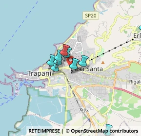 Mappa Via Pepoli Agostino Conte, 91100 Trapani TP, Italia (1.51364)