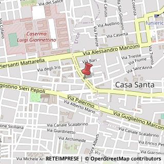 Mappa Via Convento San Francesco di Paola, 14, 91016 Erice, Trapani (Sicilia)