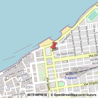 Mappa Via Francesco Crispi, 8, 91100 Trapani, Trapani (Sicilia)