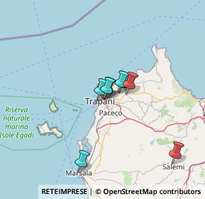 Mappa Via G.B. Fardella, 91100 Trapani TP, Italia (21.48818)