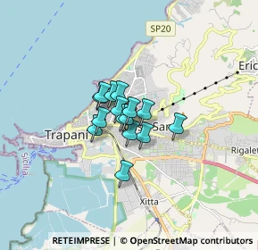 Mappa VIA G.LA RUSSA, 91016 Erice TP, Italia (0.91533)