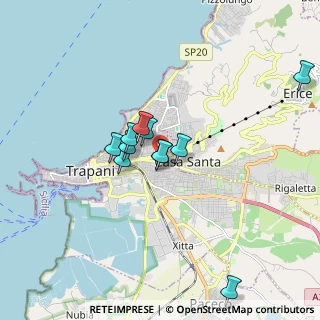 Mappa Via Senia Favara, 91100 Trapani TP, Italia (1.56273)